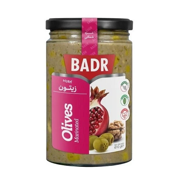Marinierte Oliven Badr 610 g