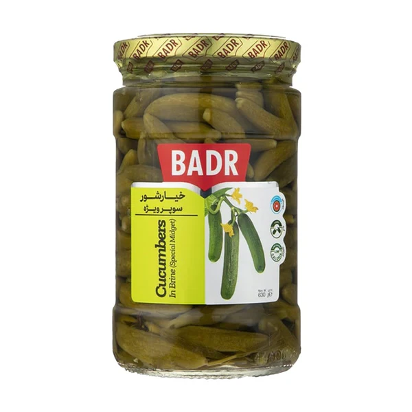 Super-Premium-Gewürzgurken Badr 630 g
