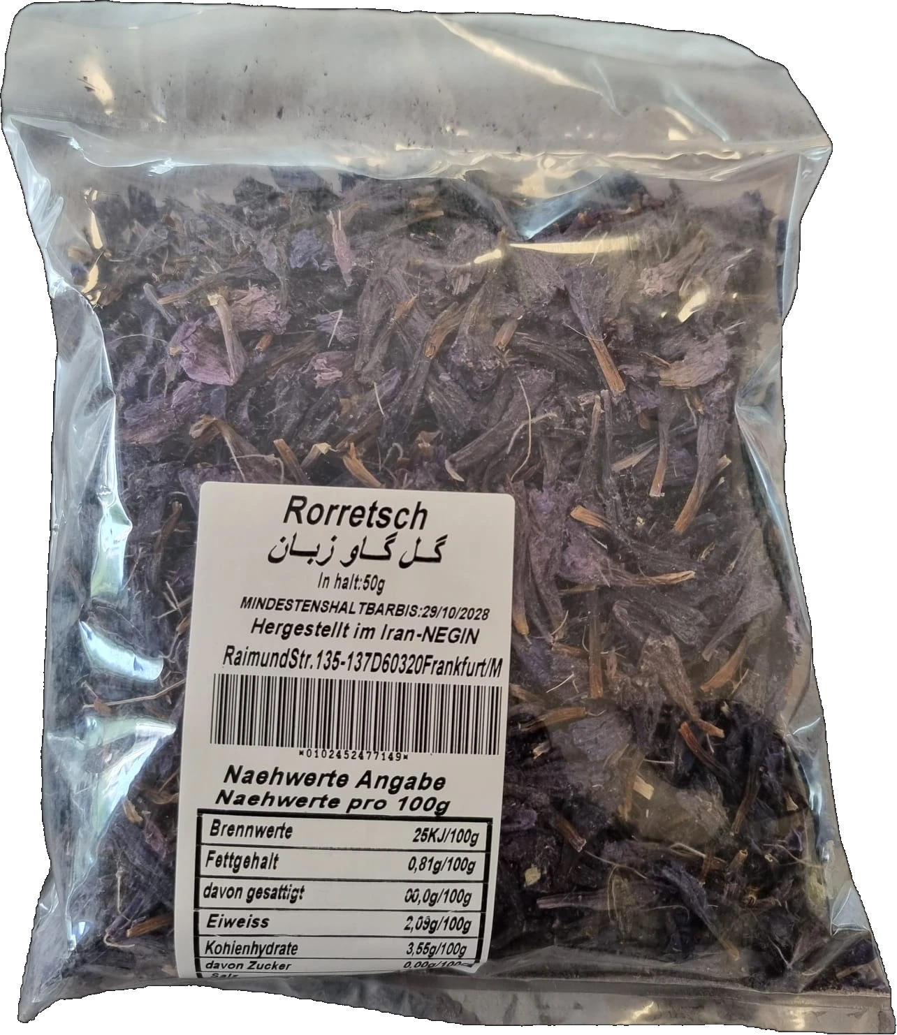 Borretschblüten (Borretschkraut) 50 g