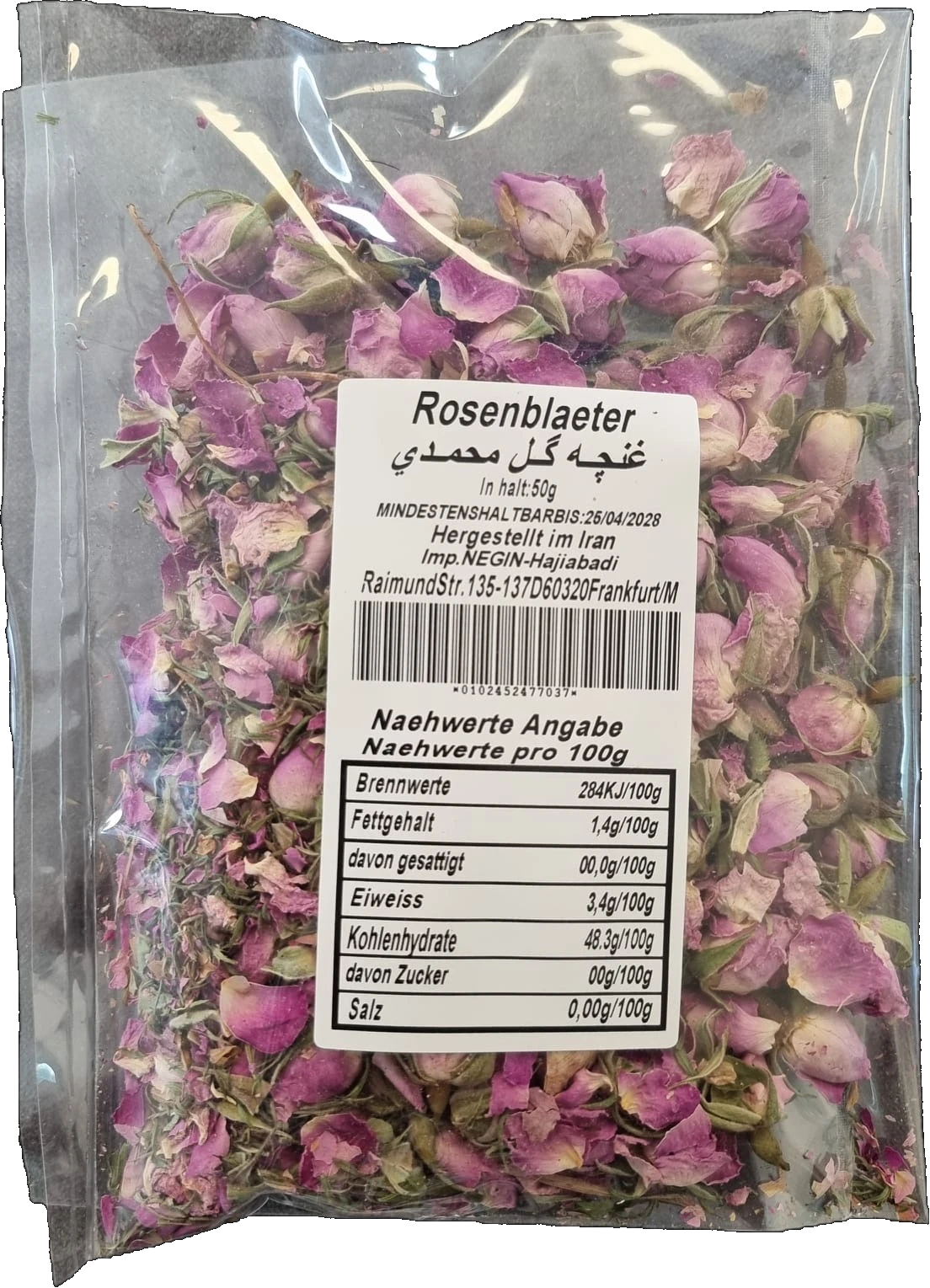 Getrocknete Rosenknospen 50 g