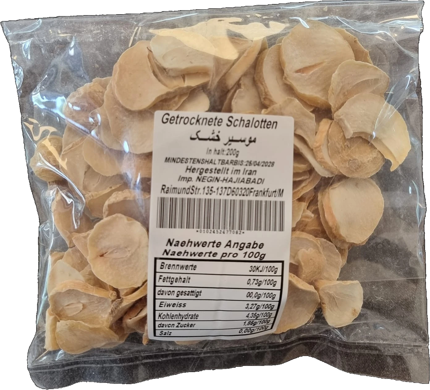 Getrocknete Schalotten 200 g
