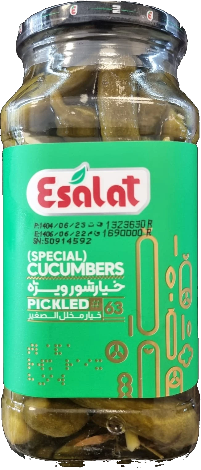 Esalat Spezial-Gewürzgurken 600 g
