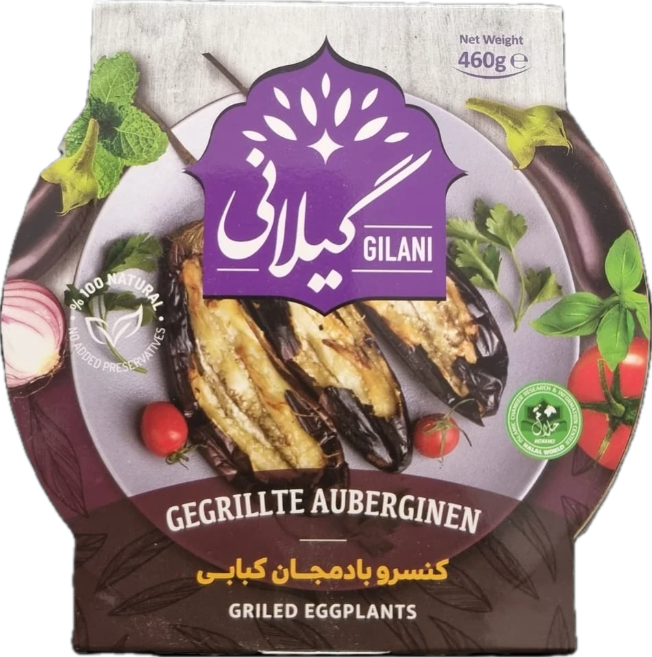 Gilani Gegrillte Auberginen aus der Dose