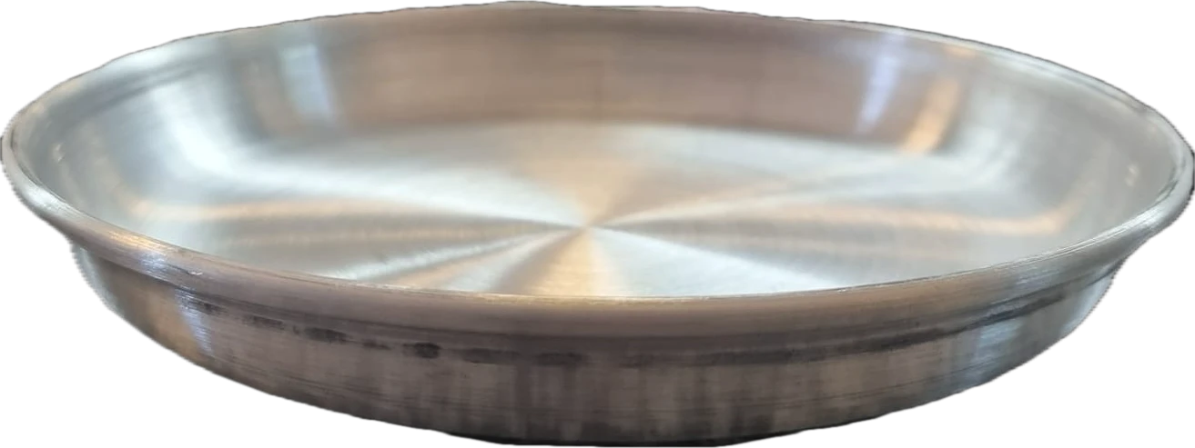 Aluminium-Bratpfanne für 2 Personen Ø 24,5 cm, Höhe 3,5 cm