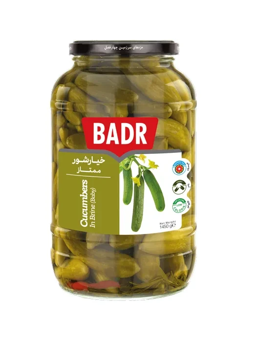 Exquisite Gewürzgurken Badr 1450 g