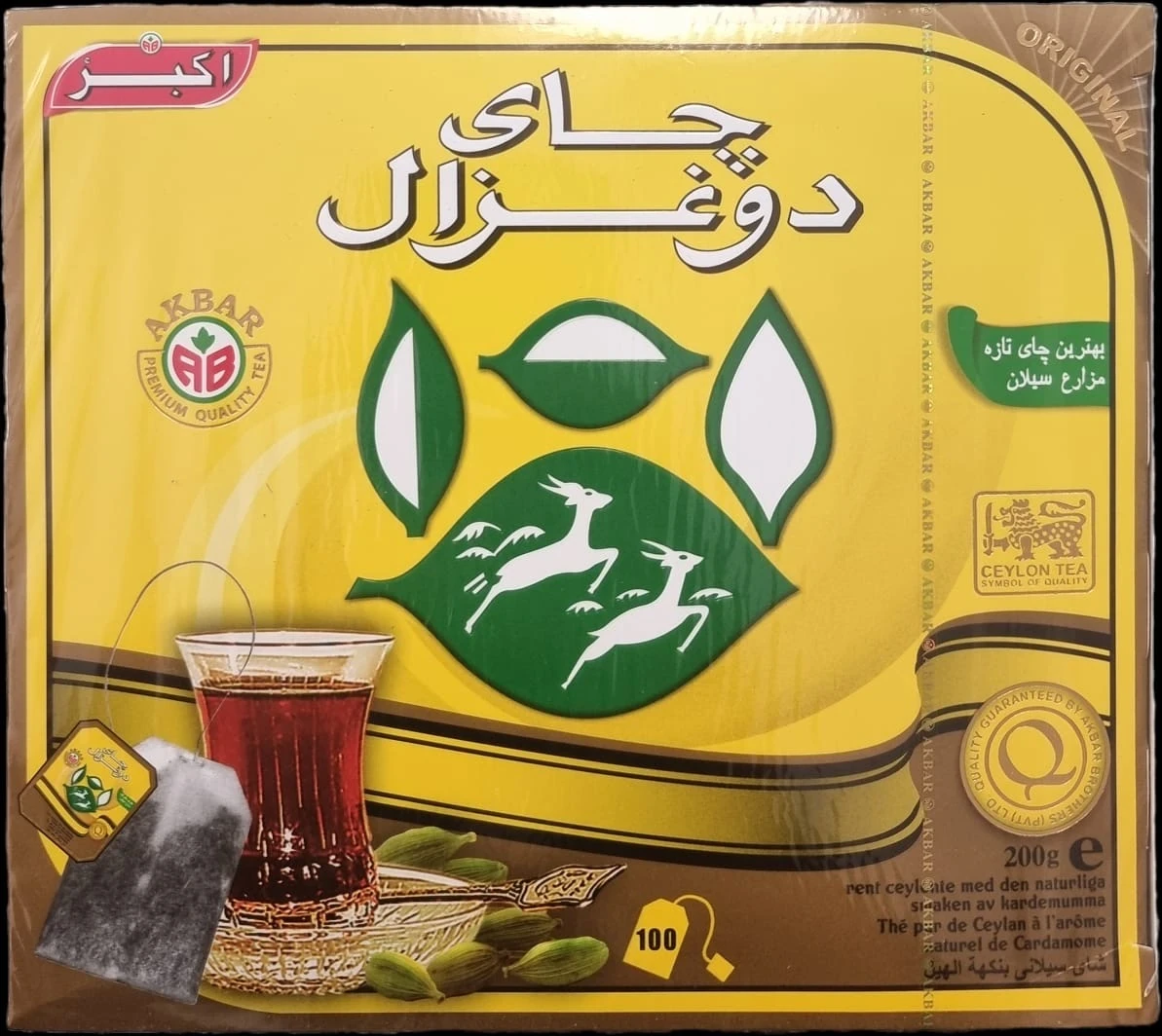 Kardamom-Tee Do Ghazal Beutel 100 Stück 200 g